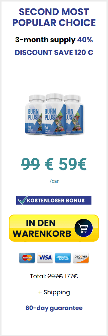 Burn Plus Price